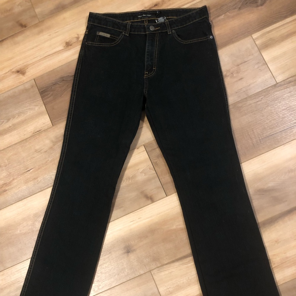 Calvin Klein Dark Blue Jeans Size 10